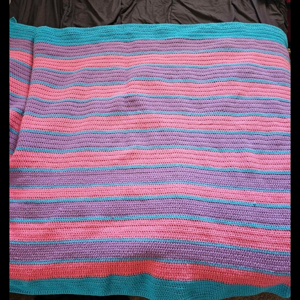 4×6 crocheted blanket